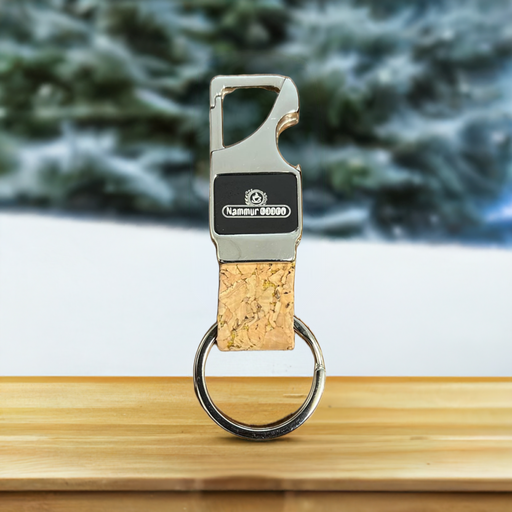 NK branded keychain (with cork)